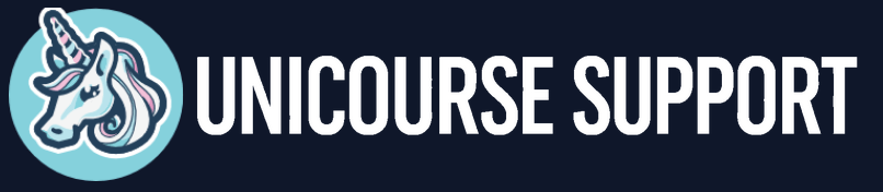 Unicourse Support